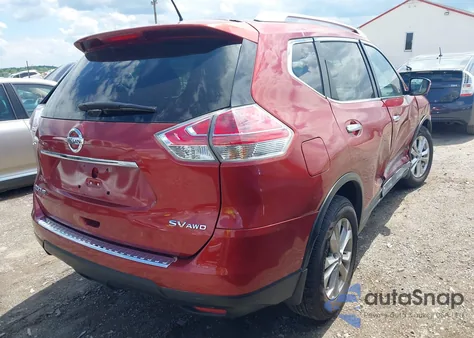 2016 Nissan Rogue Sv from USA, damaged, VIN KNMAT2MV1GP619415